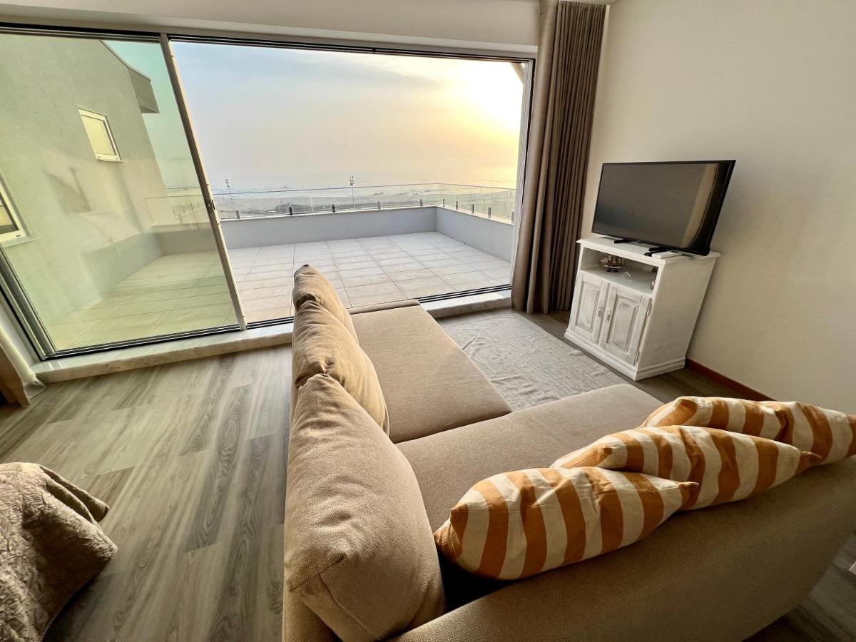 Povoa De Varzim-Sleeps4-Beachfront-Ac-Parking Eksteriør bilde
